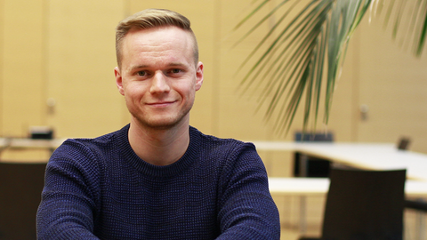 Marius Altstadt, der von der HZD nach dem dualen Studium als fester Mitarbeiter übernommen wurde Porträtfoto Marius Altstadt