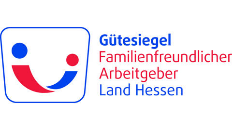Gütesiegel für die HZD: Familienfreundlichkeit für eine ausgewogenere Work-Life-Balance Logo des Gütesiegels "Familienfreundlicher Arbeitgeber" des Landes Hessen