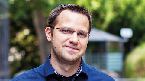 Tobias Klein, Projektleiter PolizeiCloud Hessen bei der HZD Porträt Tobias Klein