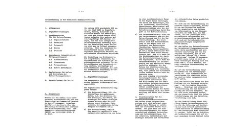 Informativ seit 1971: Seite 3-4 der Erstausgabe des HZD-Kundenmagazins INFORM Seiten 3 und 4 der INFORM Erstausgabe 1-71