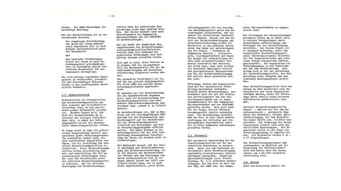 Informativ seit 1971: Seite 5-6 der Erstausgabe des HZD-Kundenmagazins INFORM Seiten 5 und 6 der INFORM Erstausgabe 1-71
