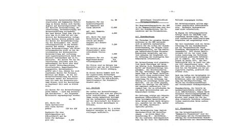 Informativ seit 1971: Seite 7-8 der Erstausgabe des HZD-Kundenmagazins INFORM Seiten 7 und 8 der INFORM Erstausgabe 1-71