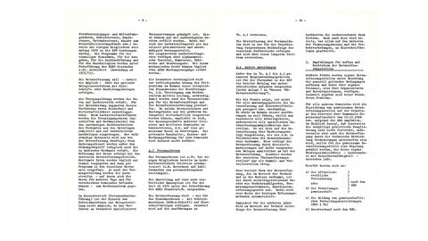 Informativ seit 1971: Seite 9-10 der Erstausgabe des HZD-Kundenmagazins INFORM Seiten 9 und 10 der INFORM Erstausgabe 1-71