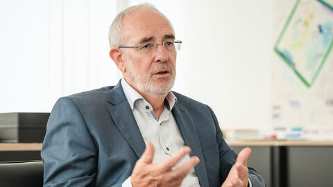 Porträtfoto vom Hessischen Beauftragten für Datenschutz und Informationsfreiheit Prof. Dr. Alexander Roßnagel