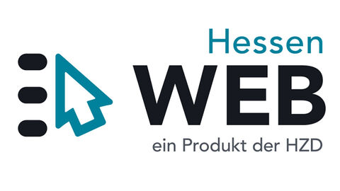 Logo des Redaktionssystems HessenWeb der HZD