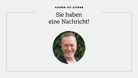 Albrecht Weiser, IT-Sicherheitsexperte bei der HZD, über das Gefahrpotenzial von E-Mails Porträtfoto von Albrecht Weiser, dem Autor des Kolumnenbeitrags „Sie haben eine Nachricht!“