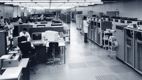 HZD Chronik Maschinensaal anno 1979