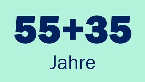 Zahl des Monats Dezember 55 Jahre HZD + 35 Jahre HZD Hünfeld