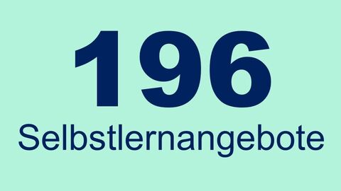 HZD-Zahl im Fokus: 196 Selbstlernangebote der IT-Fortbildung