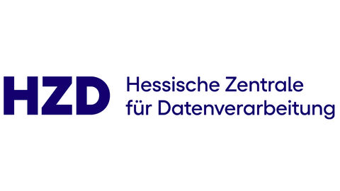 Version „horizontal“ des HZD-Logos in Blau im Farbmodus RGB und als Dateiformat jpg